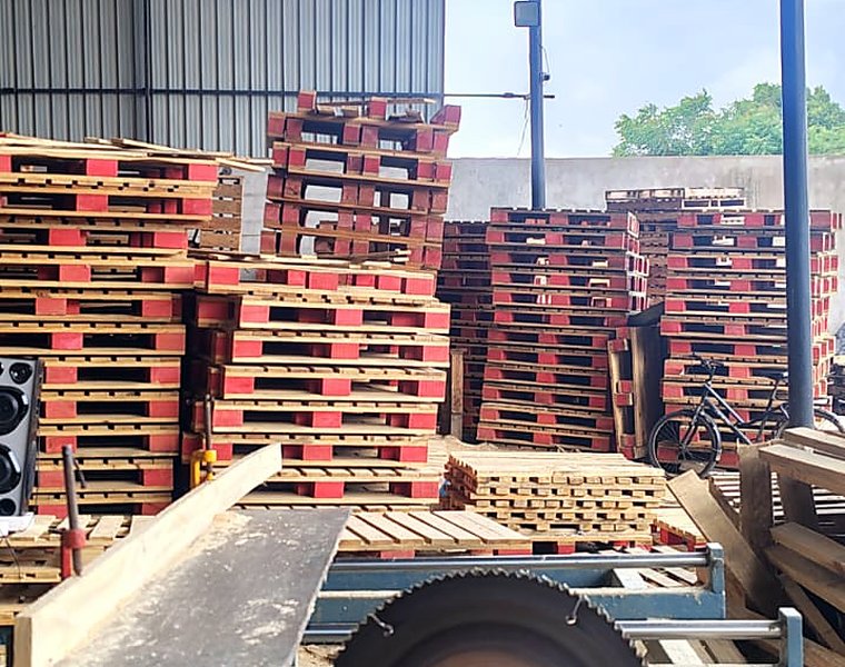 Pallet Production Shed